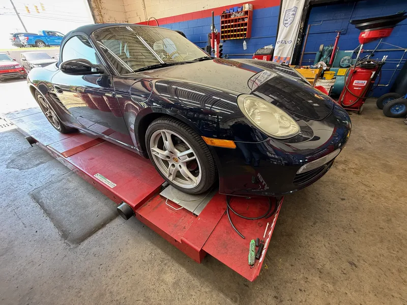 Porsche Boxster wheel alignment