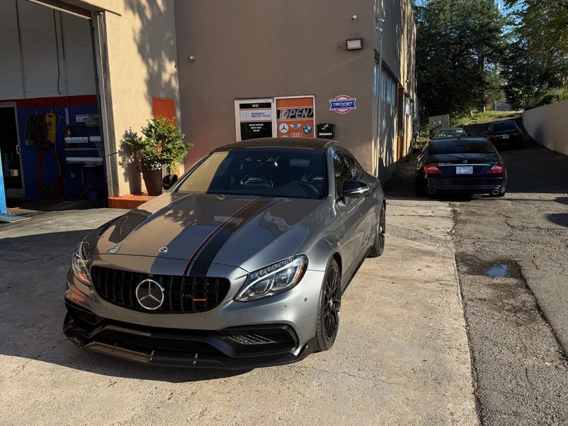 Mercedes-Benz C63 AMG at Import Auto Tech
